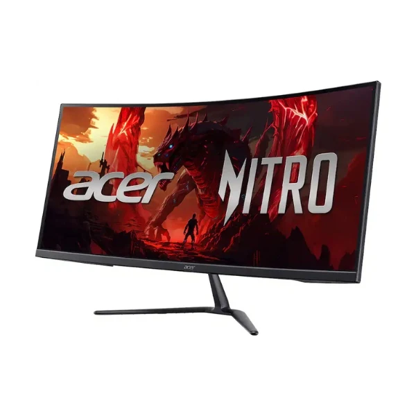 Monitor Acer Nitro ED340CUR X0bmiipx - 34" Curvo QHD - (3440 x 1440) VA - 200 Hz - Black