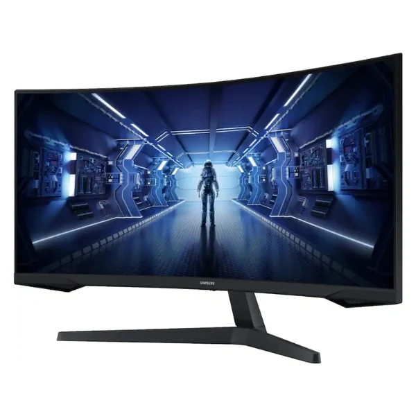 Monitor Gamer Samsung Odyssey G5 34" Curvo 1000R - Ultra WQHD 3440 x 1440 - 165Hz - 1ms - FreeSync Premium - HDR10 - LC34G55TWWNXZA - Negro