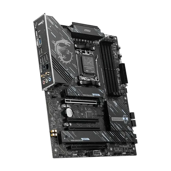 Tarjeta Madre MSI X870 GAMING PLUS WIFI - Socket AM5 - AMD X870 - DDR5 8200 MT/s - 3xM.2 - PCIe 5.0 - WiFi 7 - 5G LAN - Negro - 911-7E70-001