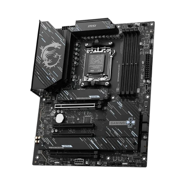 Tarjeta Madre MSI X870 GAMING PLUS WIFI - Socket AM5 - AMD X870 - DDR5 8200 MT/s - 3xM.2 - PCIe 5.0 - WiFi 7 - 5G LAN - Negro - 911-7E70-001