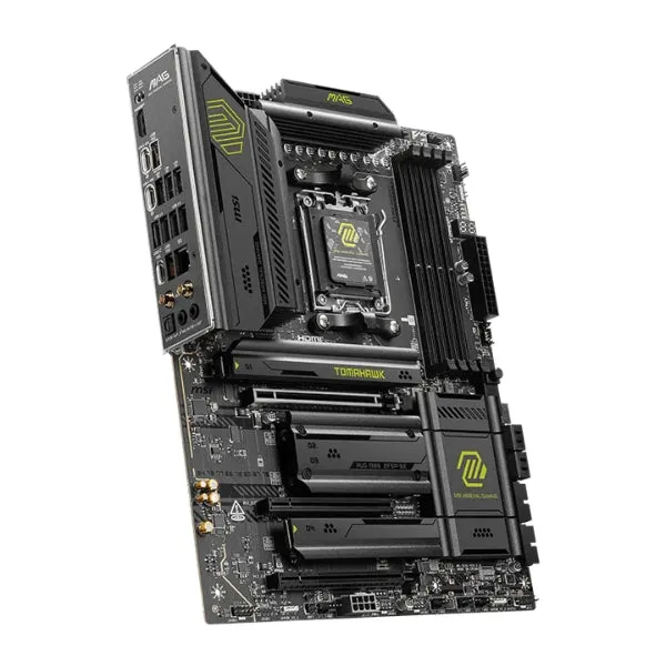 Tarjeta Madre MSI MAG X870E TOMAHAWK WIFI - Socket AM5 - AMD X870E - DDR5 8400 MT/s - 4xM.2 - PCIe 5.0 - WiFi 7 - 5G LAN - Negro