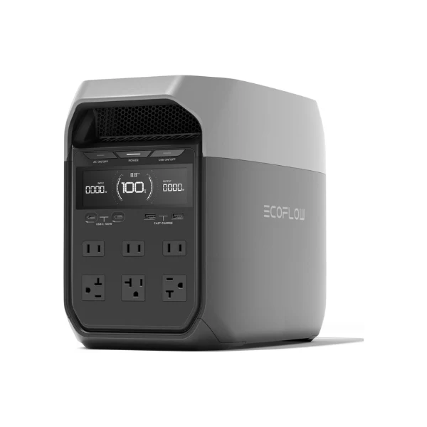 Estación de Energía Portátil EcoFlow DELTA 3, 1024 Wh, 1800 W