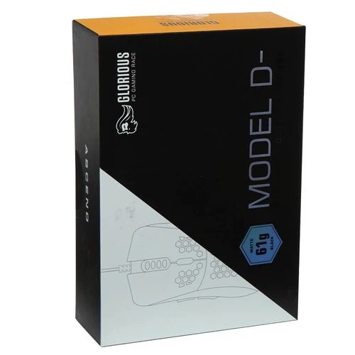 Mouse Glorious Model D Minus Gaming Mouse Negro