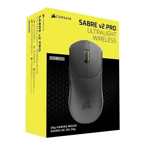 Mouse Corsair SABRE v2 PRO ULTRALIGHT Wireless Gaming Mouse Negro