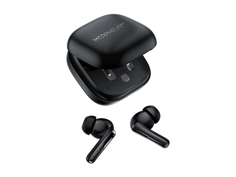 Audífonos Morpheus 360 Nemesis TW1800 Bluetooth True Wireless Earbuds, Black