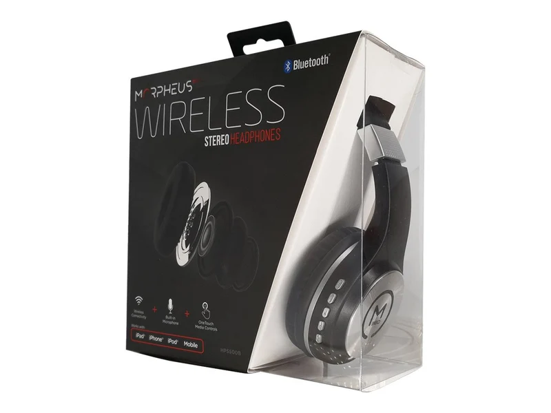 Audífonos Morpheus 360 Serenity Binaural Wireless Headphones, Black