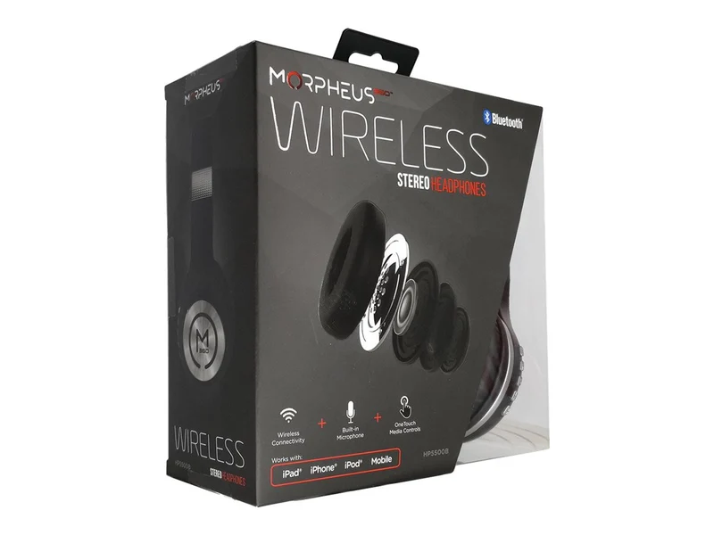 Audífonos Morpheus 360 Serenity Binaural Wireless Headphones, Black