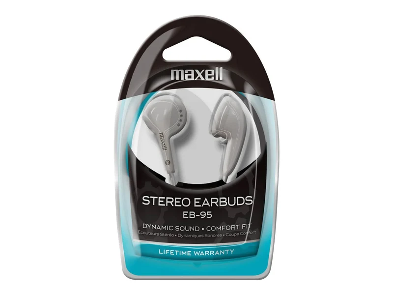 Audífonos Maxell EB-95 Earbuds, White