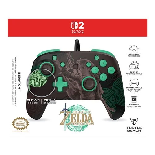 Control Turtle Beach Rematch Wireless Nintendo Switch 2 Controller