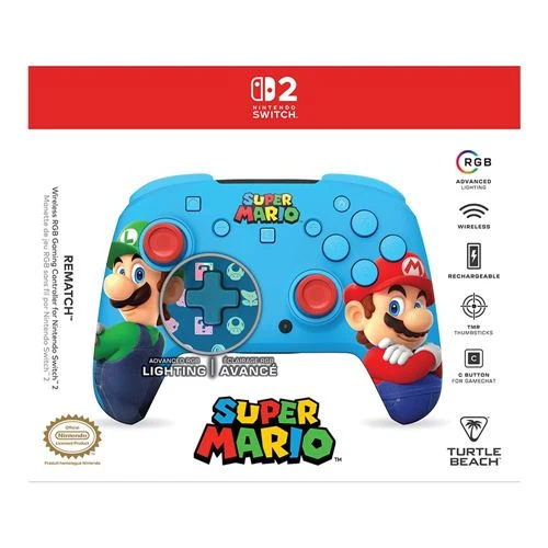 Control Turtle Beach Rematch Nintendo Switch 2 Wireless Controller