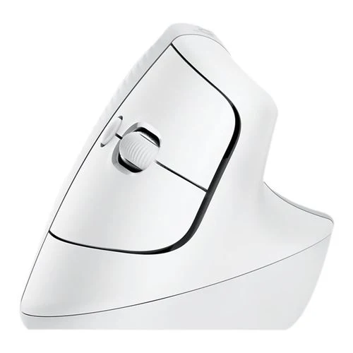 Mouse Logitech Lift Vertical Ergonomic Wireless Mouse Blanco