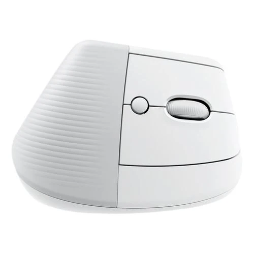 Mouse Logitech Lift Vertical Ergonomic Wireless Mouse Blanco