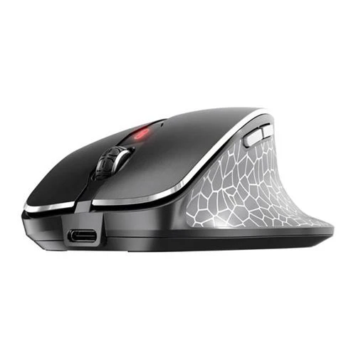 Mouse Cherry MW 8C Ergo Wireless Rechargeable Ergonomic Mouse Negro