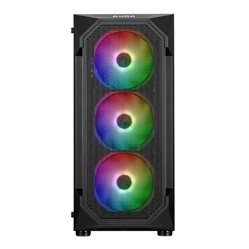 Case Gamdias GC1 Tempered Glass ATX Mid-Tower Computer Case Negro