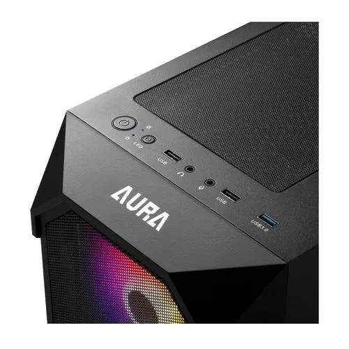 Case Gamdias GC1 Tempered Glass ATX Mid-Tower Computer Case Negro
