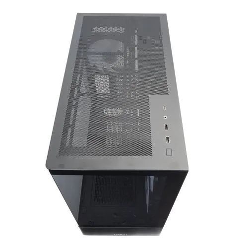 Case Lian Li CG237 Tempered Glass ATX Mid-Tower Computer Case Negro
