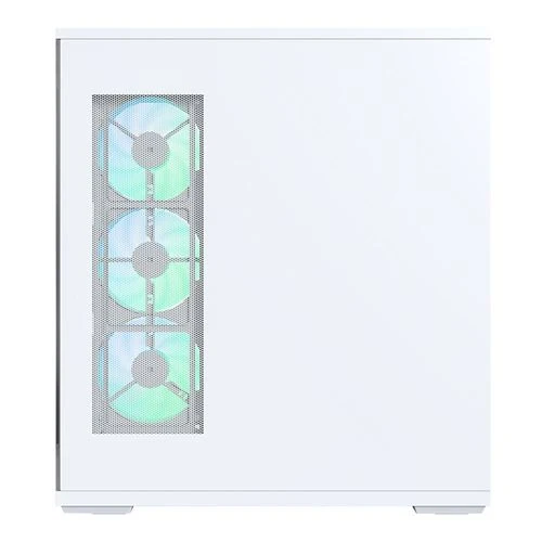 Case Montech TG3 Tempered Glass ATX Mid-Tower Computer Case Blanco