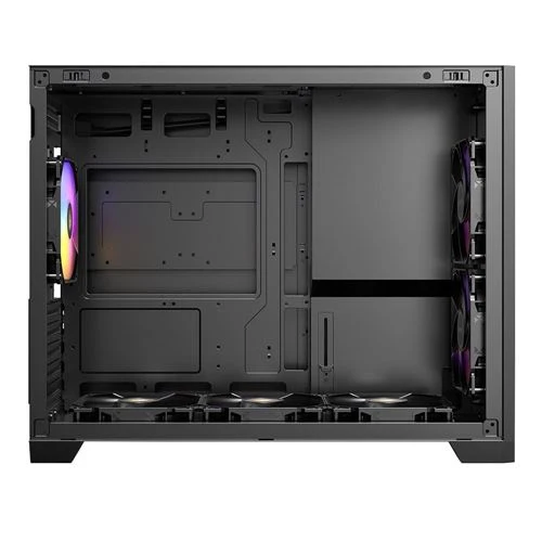 Case Antec FLUX M Tempered Glass microATX Mini Tower Computer Case Negro