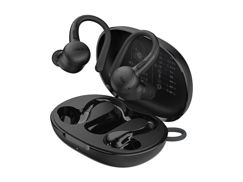 Audífonos Belkin Wireless Bluetooth In-Ear Earbuds w/ Mic + Ear Hooks