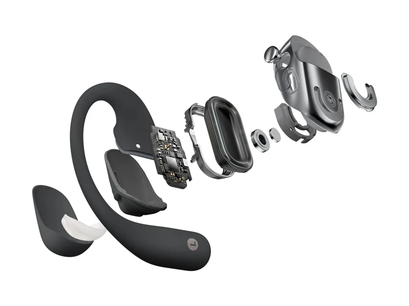 Audífonos Shokz OpenFit 2, Black