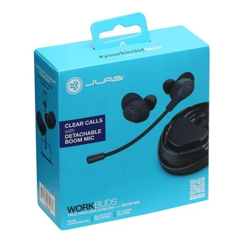 Audífonos JLab Work Buds True Wireless Earbuds Negro