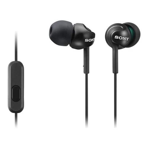 Audífonos Sony MDR-EX110AP Wired In-ear Earbuds Negro