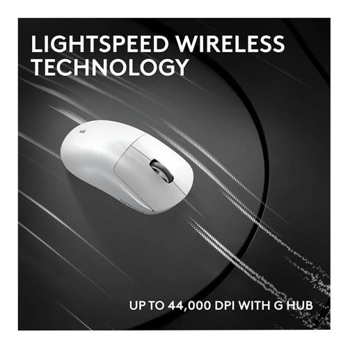 Mouse Logitech G PRO X SUPERLIGHT 2c LIGHTSPEED Wireless Gaming Mouse Blanco