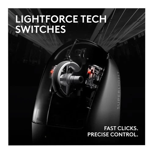 Mouse Logitech G PRO X SUPERLIGHT 2c LIGHTSPEED Wireless Gaming Mouse Blanco