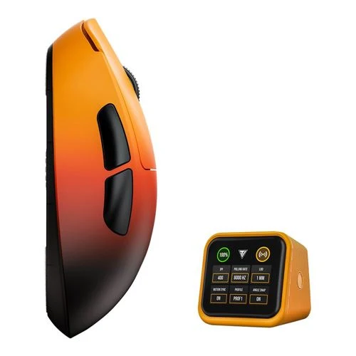 Mouse Teevolution Terra PRO 8K Wireless Gaming Mouse Naranja