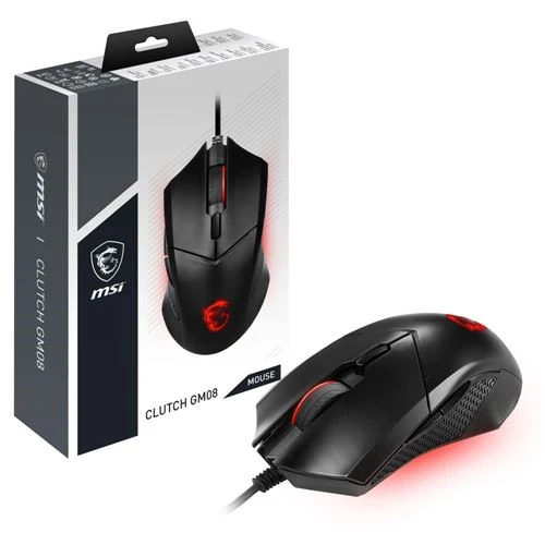Mouse MSI Clutch GM08 Gaming Mouse Negro
