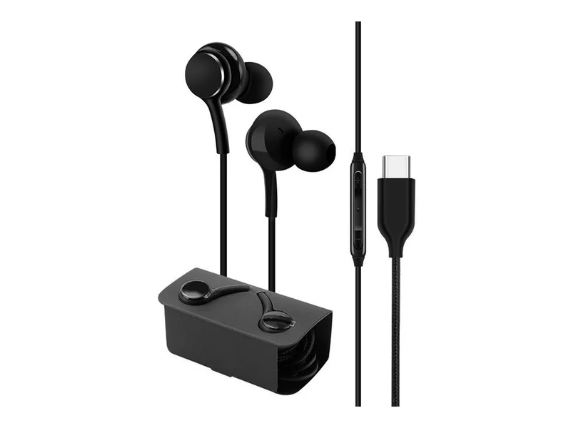 Audífonos 4XEM USB-C AKG Earphones, Black