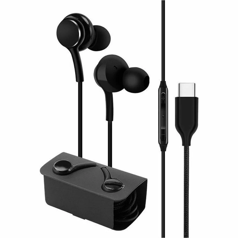 Audífonos 4XEM USB-C AKG Earphones, Black