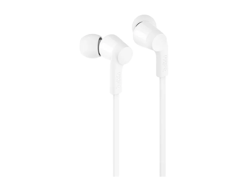 Audífonos Belkin SoundForm USB-C Wired Earbuds, White