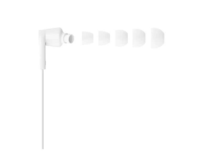 Audífonos Belkin SoundForm USB-C Wired Earbuds, White
