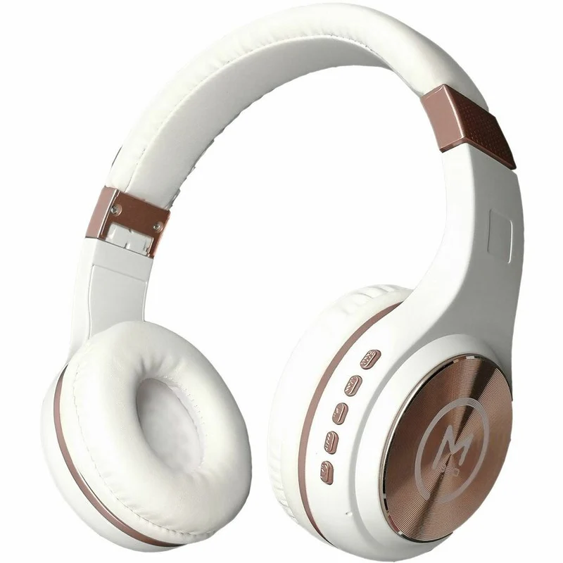 Audífonos Morpheus 360 Serenity Binaural Wireless Headphones, Rose Gold, White