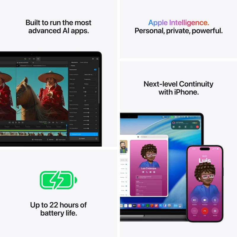 Laptop Apple MacBook Pro MGDR4LL/A, Apple M5 Pro, 24GB, 1 TB SSD