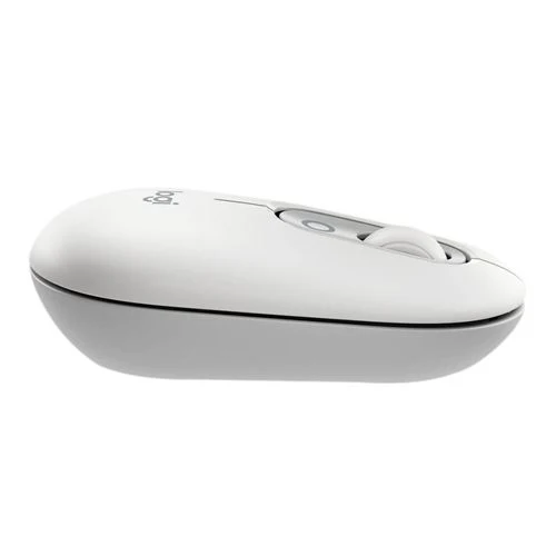 Mouse Logitech POP Wireless Mouse Blanco