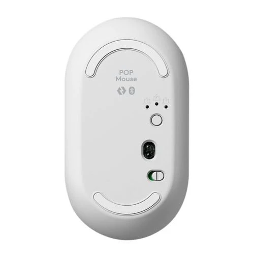 Mouse Logitech POP Wireless Mouse Blanco