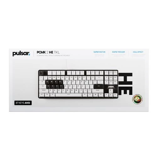 Teclado Magnético Hall Effect Pulsar PCMK2 HE TKL, Formato Compacto