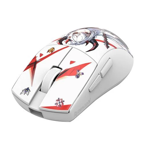 Mouse Redragon MCM916H Ultra Light Wireless Gaming Mouse (White) Blanco