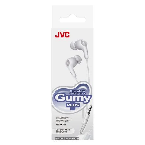 Audífonos JVC Gumy Plus Earbuds Blanco