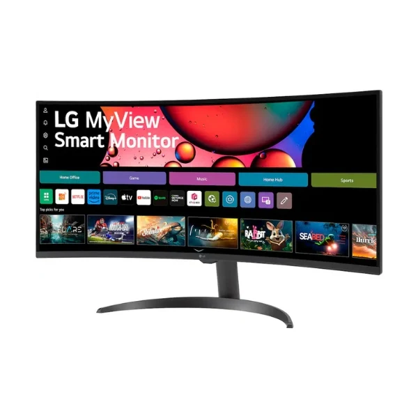 Monitor LG 34SR60QC-B - 34" Curvo WQHD - (3440 x 1440) VA - 100 Hz - Black