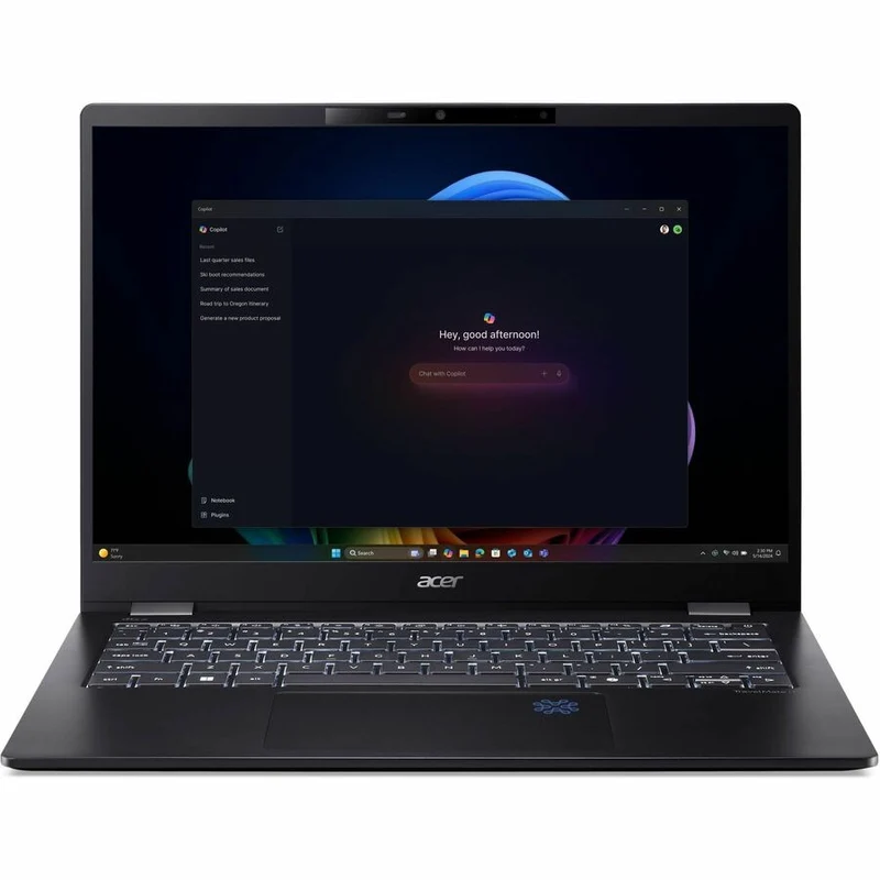 Laptop Acer TravelMate P6 14 AI TMP614-54-783T, Intel Core Ultra 7 268V 8 Núcleos, 32GB, 32GB, 1 SSD