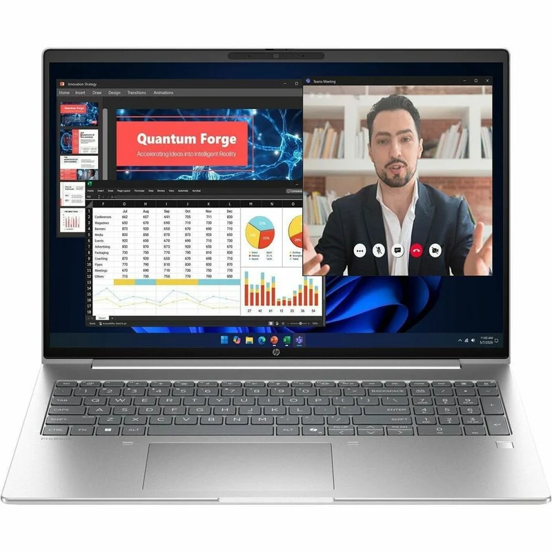 Laptop HP ProBook, AMD AMD Ryzen AI 7 445 6 Núcleos, 16GB DDR5, 512 GB SSD -, Radeon 840M