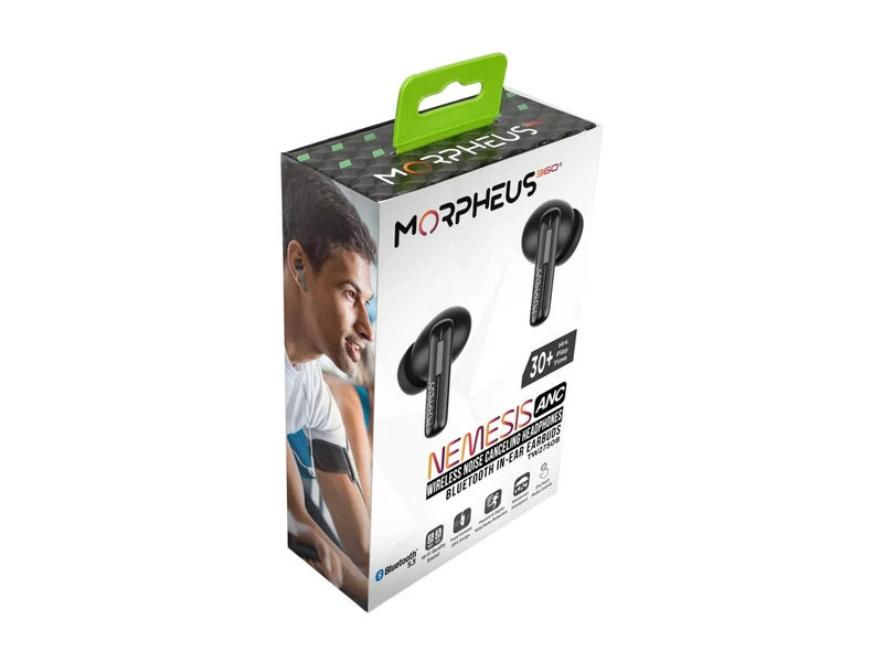 Audífonos Morpheus 360 Nemesis TW2750 Active Noise Cancelling Bluetooth True Wireless Earbuds