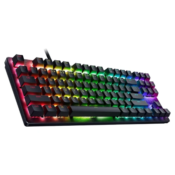 Teclado Gamer Razer Huntsman V3 X TKL Mecánico Óptico - Switches Razer Optical Clicky - RGB - USB-A - Español - Negro - RZ03-05021700-R311