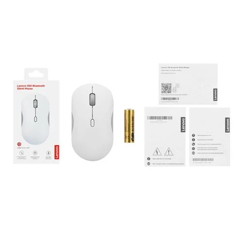 Mouse Lenovo 350 Wireless Bluetooth Silent Mouse Gris