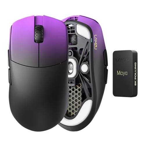 Mouse Lamzu Maya Champion Edition Wireless Gaming Mouse Morado