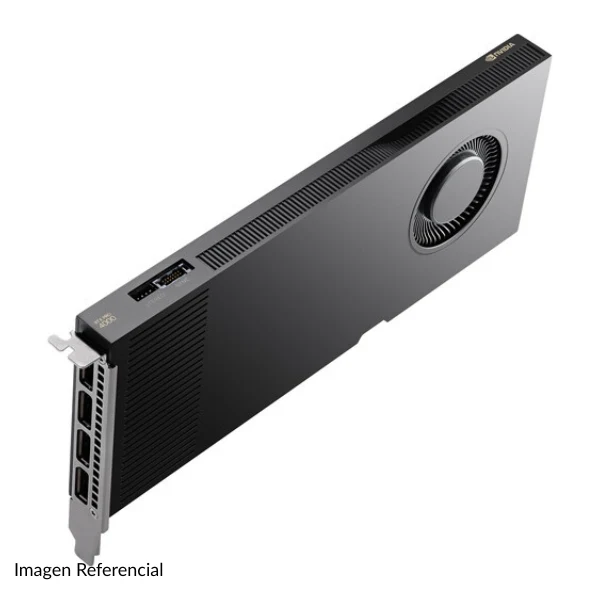 Tarjeta Gráfica PNY NVIDIA RTX PRO 4000 Blackwell 24GB GDDR7 ECC - Arquitectura Blackwell - 8960 CUDA Cores - NVD-900-5G147-2270
