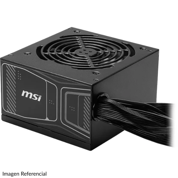 Fuente de Poder MSI MAG A750GN PCIe 5 750W 80 Plus Gold - ATX 3.1 - PCIe 5.1 - MAG A750GN PCIE5